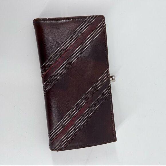 Vintage brown wallet 80s - Picture 7 of 7